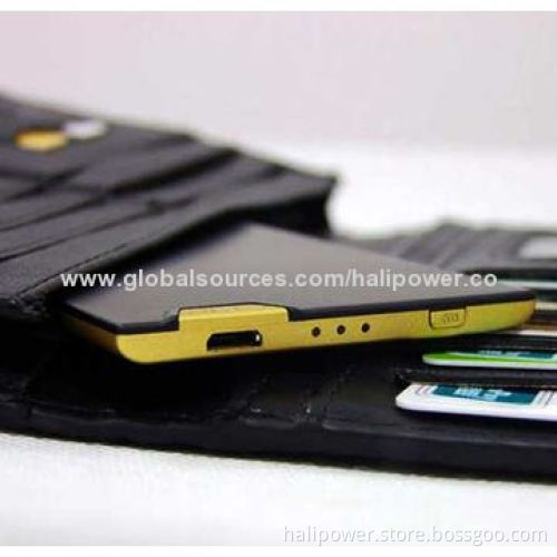 Super Thinnest Charger Power Bank with 1,200mAh Capacity